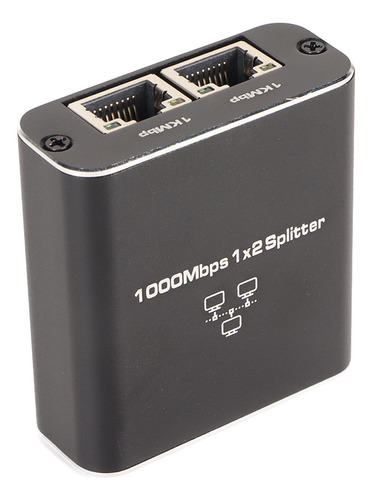 Divisor Ethernet Rj45 Divisor De Internet Gigabit De 1 Entra