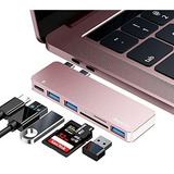 Hubs Usb Adaptador Hub Usb C Para Macbook Pro-air *******, 6