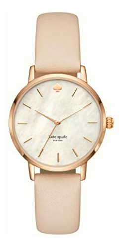 Kate Spade Ksw1403 Reloj Para Mujer, Color Blanco/rosa