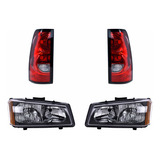 Paq Calaveras S/foco Y Faros Silverado 2005/2006 Depo