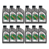 Caja 12 Litros Aceite Castrol Actevo 20w50 Sintetico Moto 4t