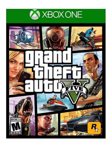Grand Theft Auto V Standard Edition Rockstar Games Xbox One 