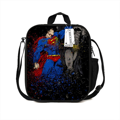 Bolsa De Comida Periférica Superman, Bandolera Portátil, The