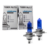 Kit Par Lâmpadas Led  H4 8500k Farol Alto Baixo Super Branca