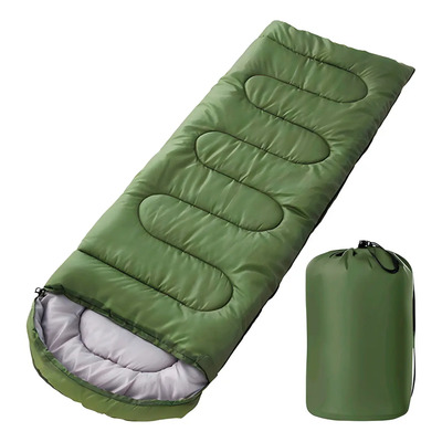 Bolsa de Dormir Térmica Rectangular Saco De Dormir Portátil Sleeping Bag Color Verde Resistente al Agua Para Exteriores E Interiores Camping Kitul | MercadoLibre