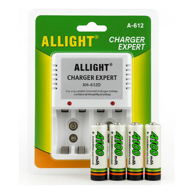 Kit 4 Pilhas Recarregáveis Aa + Carregador Bivolt Rápido | MercadoLivre