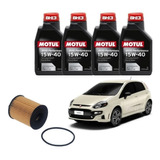 Punto T-jet  Kit Troca Motul 2100 15w40 Filtro Óleo Pel118