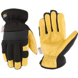 Guantes De Trabajo Invierno Para Hombre, Mediano, Piel Hbrid