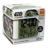 Reloj Despertador Star Wars Luz Led De Colores Cod 09815