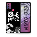 Funda Moto G20 One Piece B/n Tpu Uso Rudo