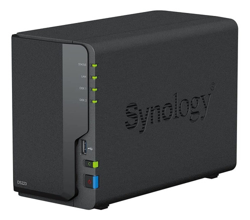 Synology Nas Ds223 De 2 Bahías (sin Disco)