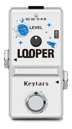 Pedal De Efecto Looper Para Guitarra Eléctrica Keytars Ln-33