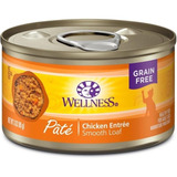 Comida Gato Wellness Complete Grain Free Chicken Pate 24pzs