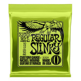 Cuerdas Guitarra Para Ernie Ball 2221 Regular Slinky 10-46