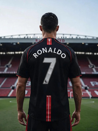 Camisa Cristiano Ronaldo 2008 Manga Longa | Mercado Livre