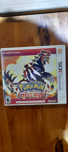 Juego Nintendo 3ds Pokémon Omega Ruby Excelente Estado