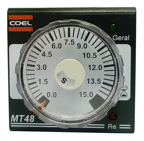 Rele De Tempo Analógico 90-240vca 15 S/m Coel Mt48h-r-en