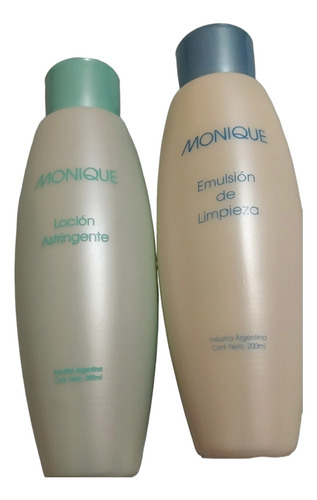 Monique Set X2 Loción Astringente/emulsión De Limpieza 