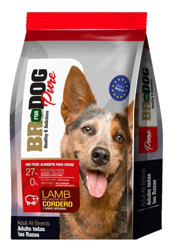 Br For Dog Adulto Cordero 10 Kg 