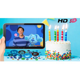 Vídeo Invitación Cumpleaños Las Pista De Blue Efectos 3d Hd