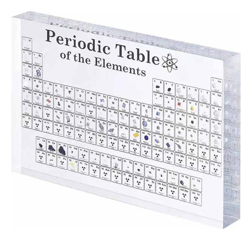 K- Tabla Periódica Con Cápsulas De Elementos Químicos