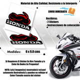 Par Calcomania Sticker Honda Lineas Efx Moto Ss