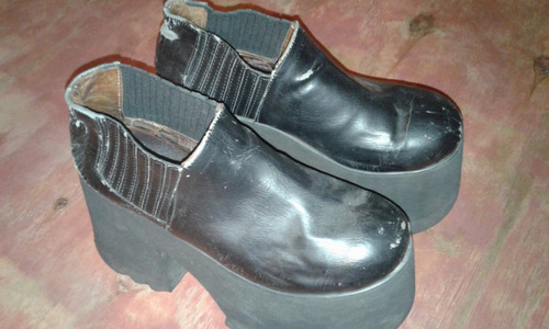 Bota Fiesta Plataforma Zapato Mujer Taco 11cm