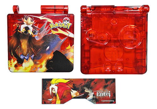 Carcasa Para Game Boy Advance (gba) Sp Edición Entei