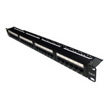 Patch Panel Utp Cat6 24 Ptos. Para Rack 19' 1ur Linkedpro