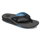 Ojotas Sandalias Reef Fanning Grey Light Blue - Potenza Shop