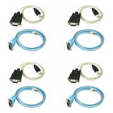 Cable De Red 4 X Rj45, Cable De Serie Rj45 A Db9 Y Rs232 A