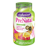 Vitafusion Prenatal 90 Gomitas Sabor Frambuesa Y Limón