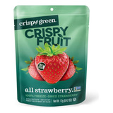 Crispy Green Snack De Fresa Crujiente Caja De 12 Bolsas 12g 