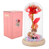 Farol Decorativo Con Flores Preservadas Gift For Her