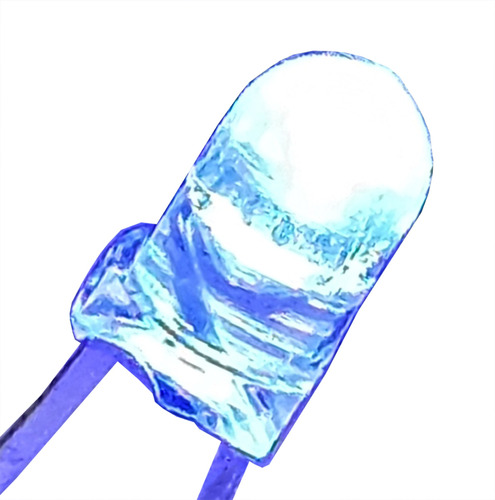 Led Azul Ultrabrillante 3 Mm ( 100 Piezas )