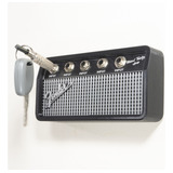 Portallaves De Pared Estilo Amplificador Fender 5 Llaveros