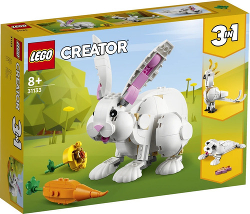 Lego® Creator - Conejo Blanco (31133) Cantidad De Piezas 258