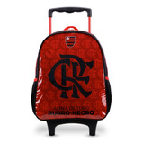 Mochila Rodinha Infantil 14l Escolar Flamengo Xeryus 11911