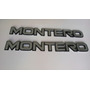 Montero Mitsubishi 2400 Calcomanas Y Emblemas