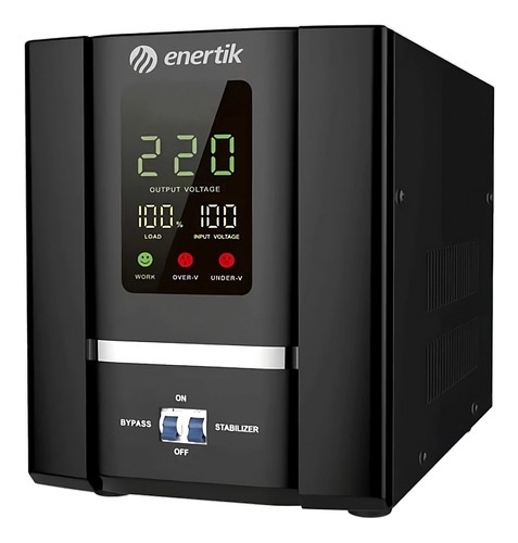 Estabilizador Elev Tensión Servomot 130-250vca 10kva Enertik