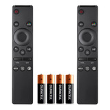 Kit 2 Controle Para Tv Samsung Compatível Todos Os Modelos