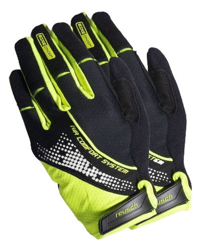 Guantes Reusch Ciclismo Touch Ngo/ama Fluo Deporfan