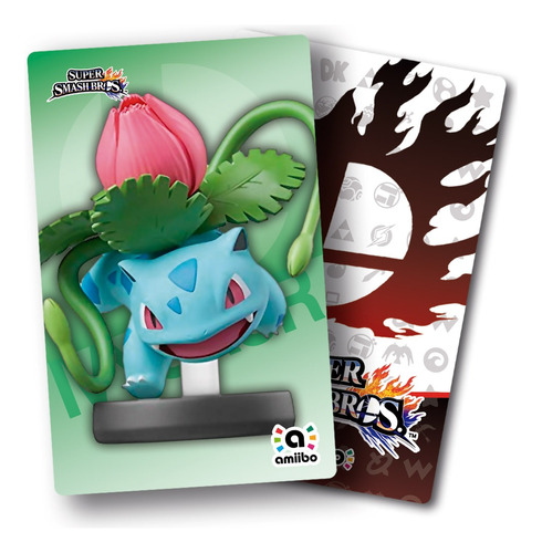 Tarjeta Nfc Ivysaur Smash Pokémon Amiibo