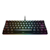 Teclado Gamer Cougar 60 % Puri Mini Rgb  Red Switch Color Del Teclado Negro Idioma Inglés Us