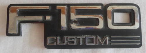 Emblema Ford F150 Custom Original Foto 2