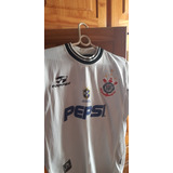 Camisa Corinthians Gg Branca 2000 - 100% Original (raridade)