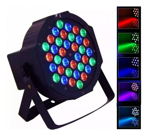 Canhão Jogo De Luz Rgbw 36 Leds 80w Iluminação Profissional