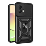 Funda Resistente Negra Para Motorola Moto G84 5g