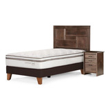 Cama Europea Classique+ 1,5 Plazas Con Muebles Dolce