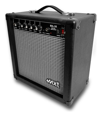 Amplificador Para Guitarra E Violão Caixa Cubo 30w Mxt Ma30
